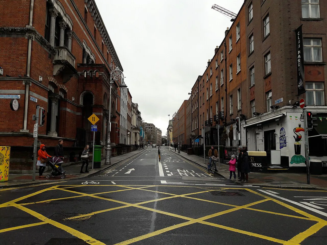 Kildare Street, Dublin.