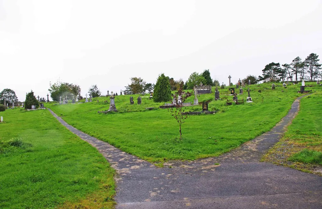 Cemetery on Lannagh Road, Castlebar, County Mayo.