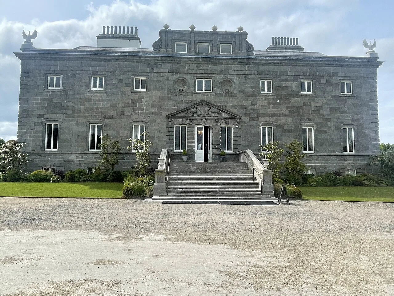East front of Westport House, County Mayo.