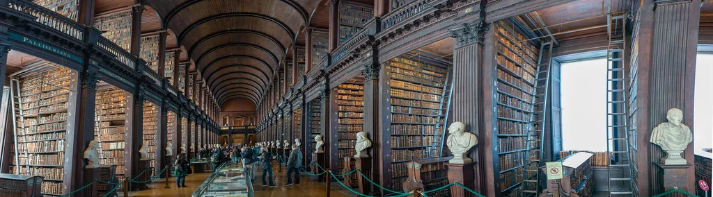 The Long Room, Trinity College Dublin.