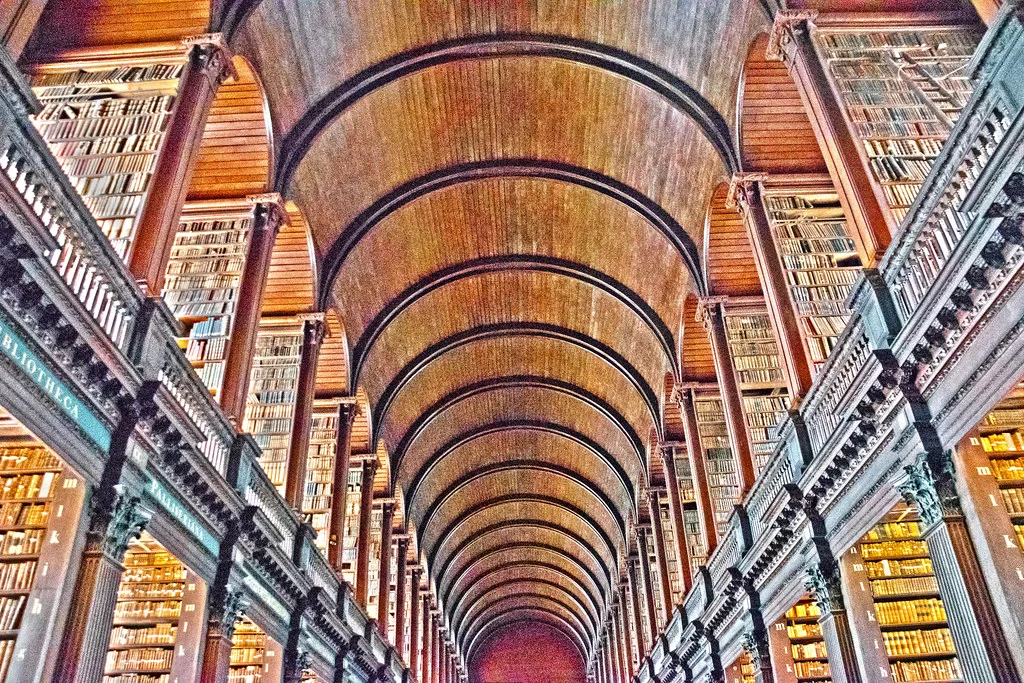 The Long Room, Trinity College Dublin.