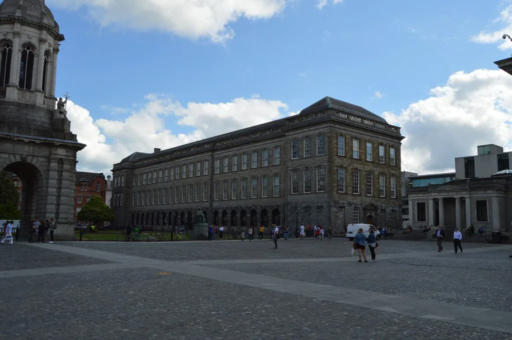 Trinity College Dublin library buildings.