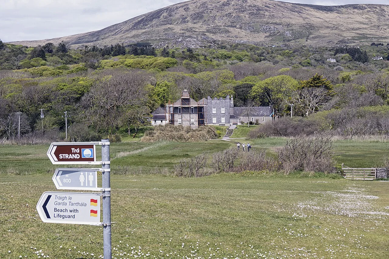 Beach by Derrynane House, County Kerry.