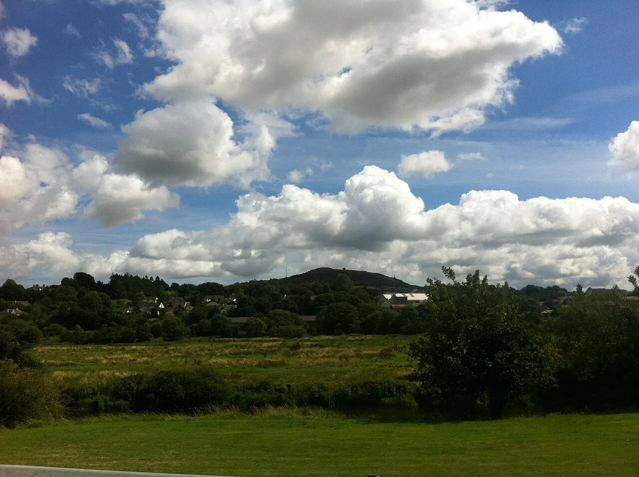 Vinegar Hill seen from the north, Enniscorthy.