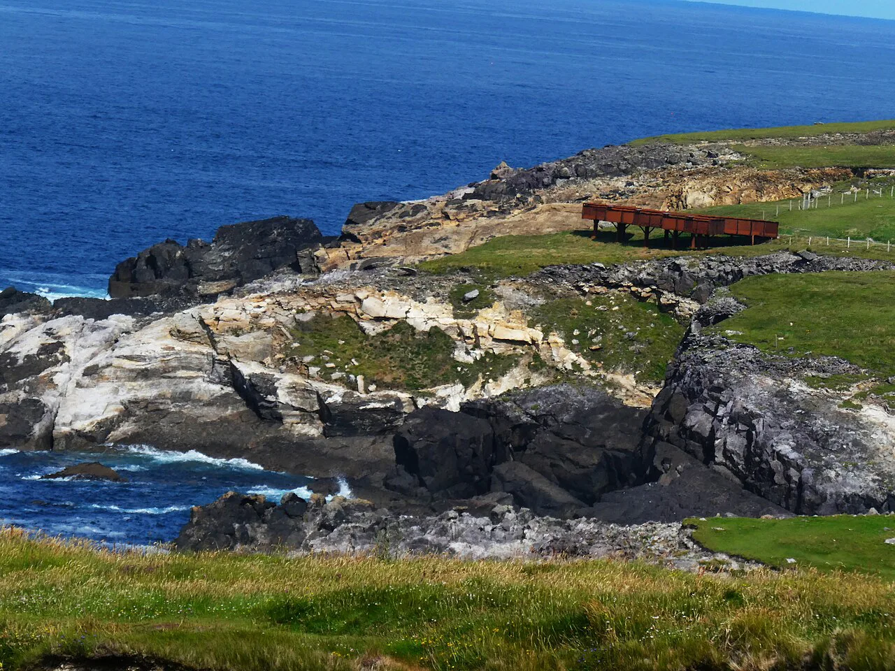 Rocky coast of the Dingle Peninsula, County Kerry.