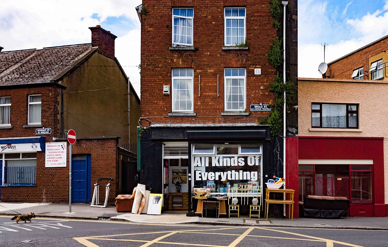 A shop on Broad Street, Limerick.