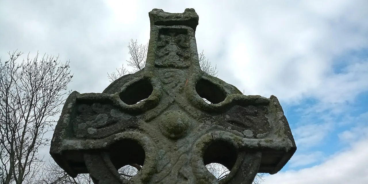 Details of Killamery High Cross, Ireland
