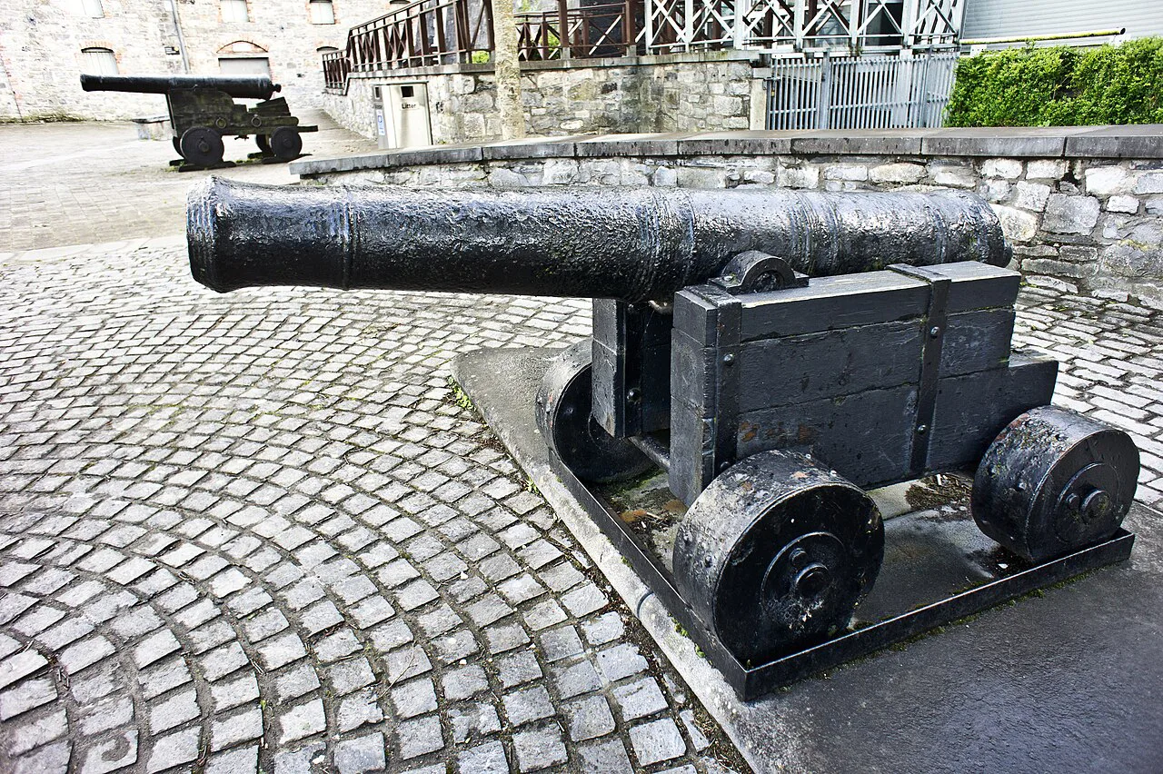 Cannon at King John's Castle, Limerick.
