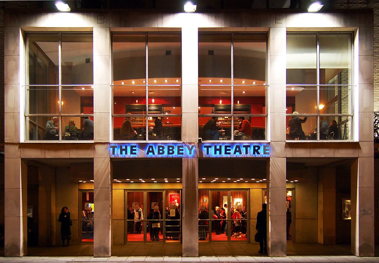 The Abbey Theatre, Dublin.
