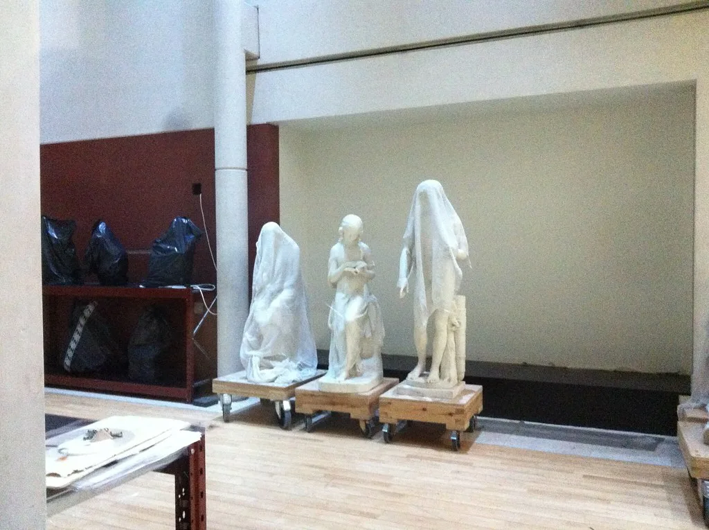 Sculpture in the National Gallery of Ireland, Dublin.