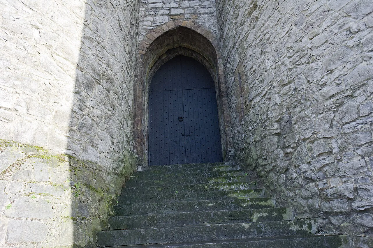 A gateway at King John's Castle, Limerick.
