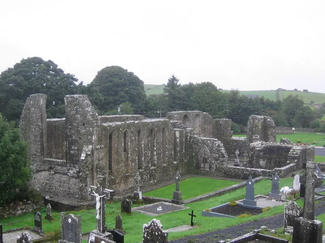 Straide Abbey, County Mayo.
