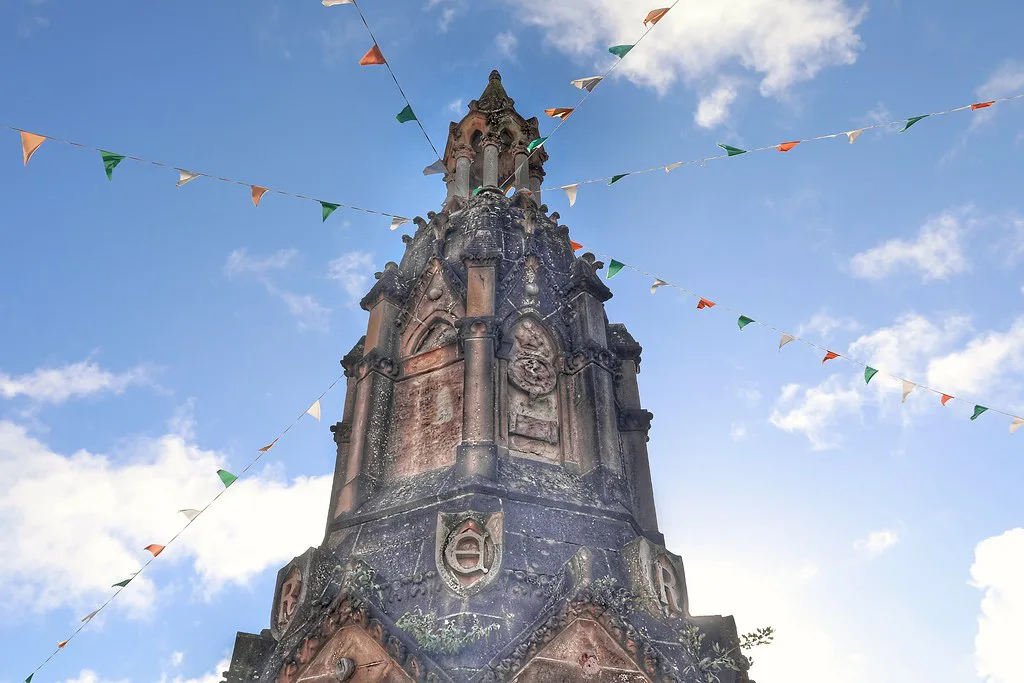 The Rossmore Memorial in the Diamond, Monaghan.