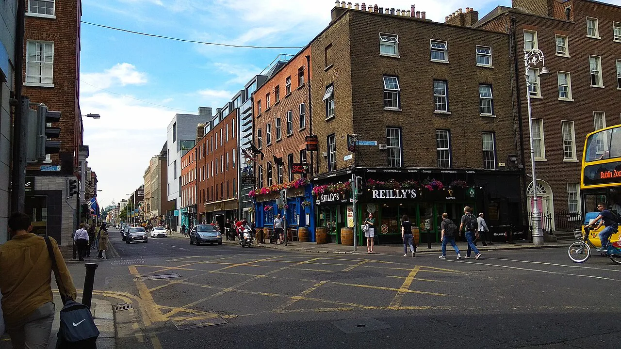 Merrion Street, Dublin.