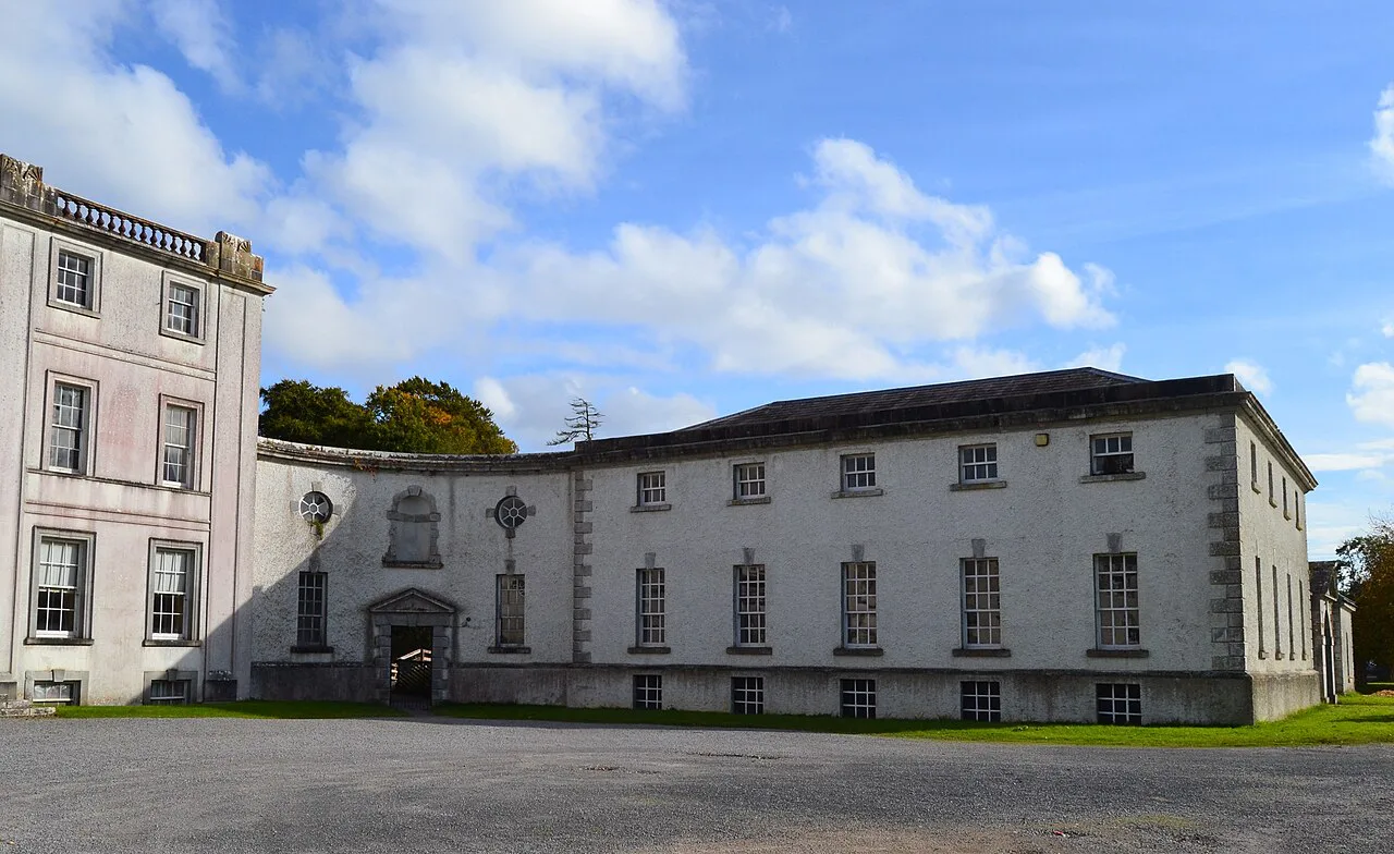 Stable yard at Strokestown Park, County Roscommon.