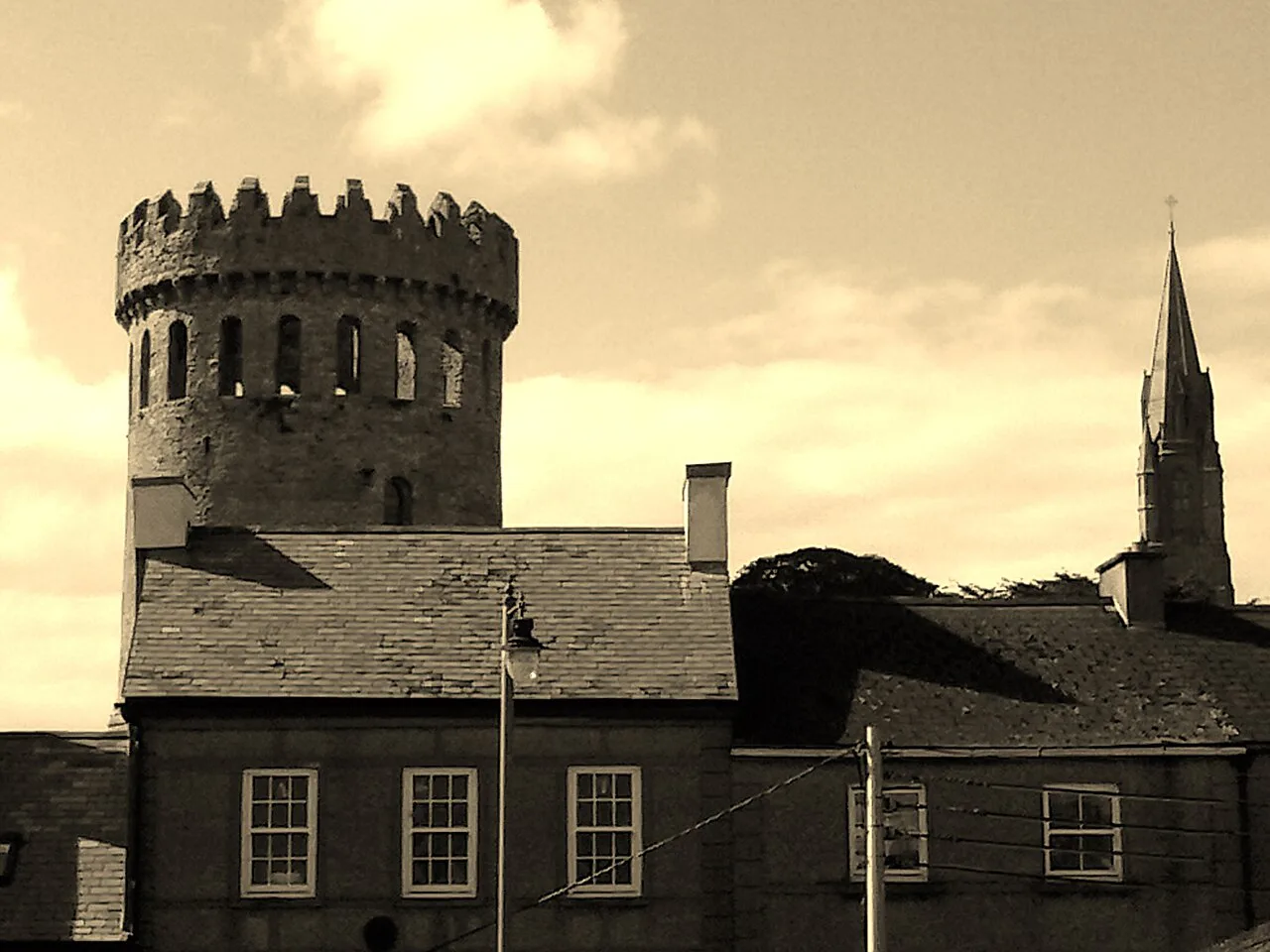 Nenagh Castle keep, County Tipperary.