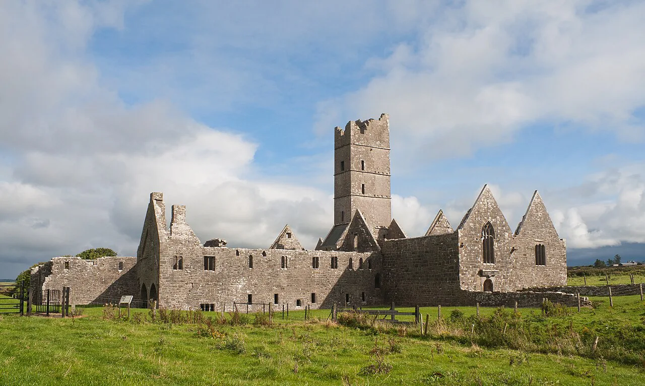 Moyne Friary, County Mayo.