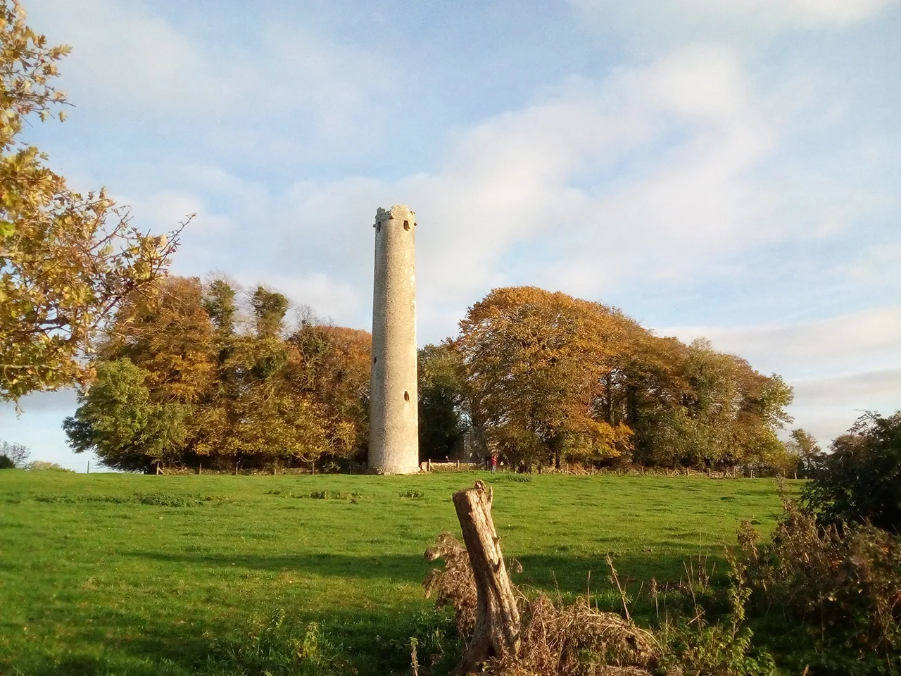 Kilree round tower, County Kilkenny.
