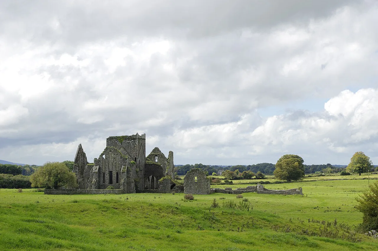 Hore Abbey below Cashel, County Tipperary.