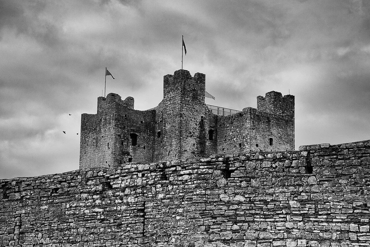 Trim Castle keep, County Meath.