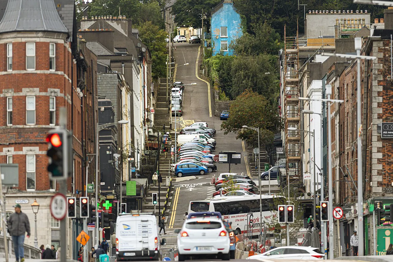Bridge Street and St Patrick's Hill, Cork.