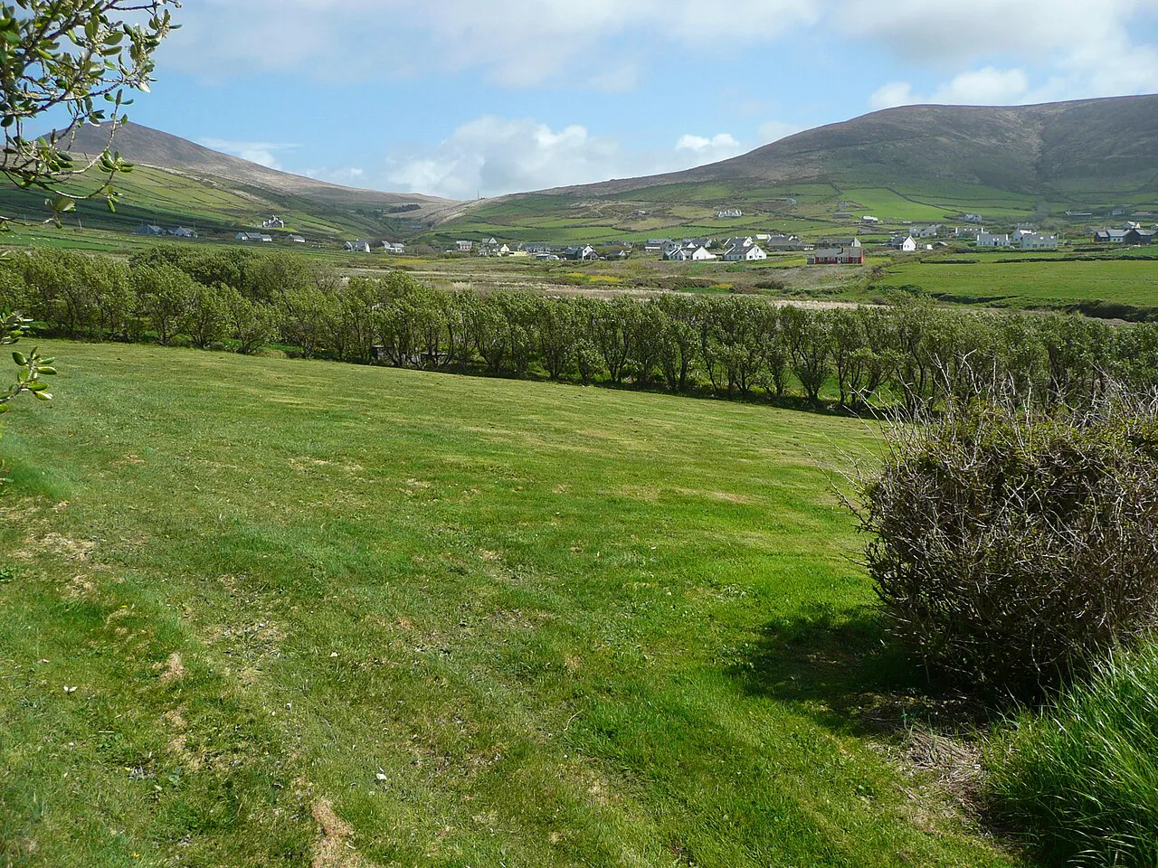 View from the grounds of the Blasket Centre, Dingle Peninsula.