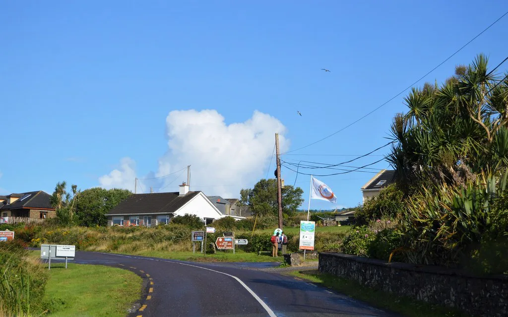 Slea Head Drive near the Blasket Centre, County Kerry.
